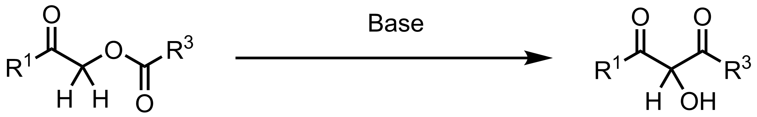 Schematic representation of the Chan Rearrangement.