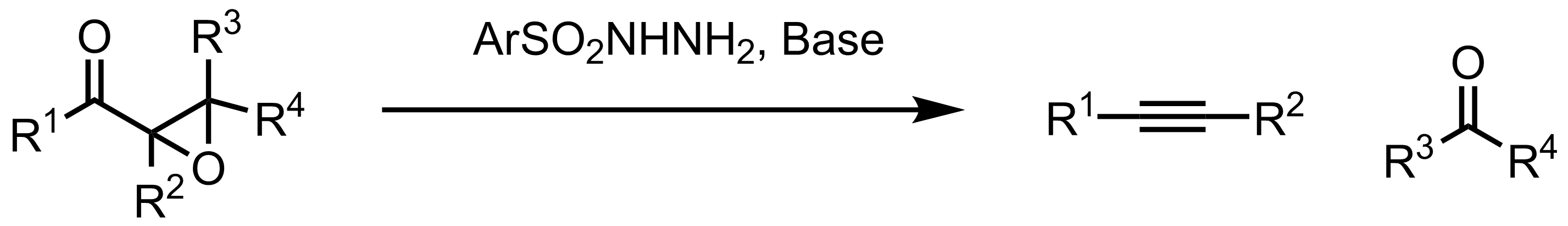 Schematic representation of the Eschenmoser Fragmentation.