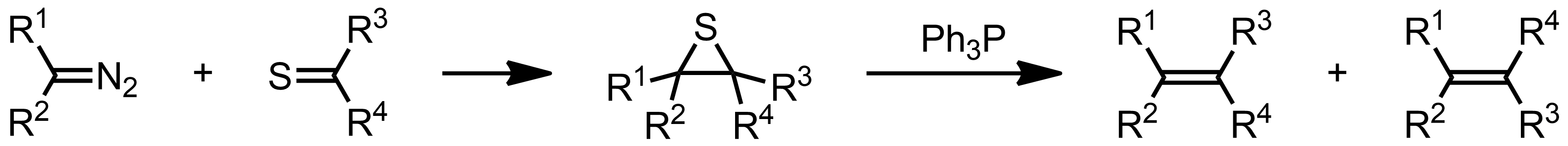 Schematic representation of the Barton-Kellogg Reaction.