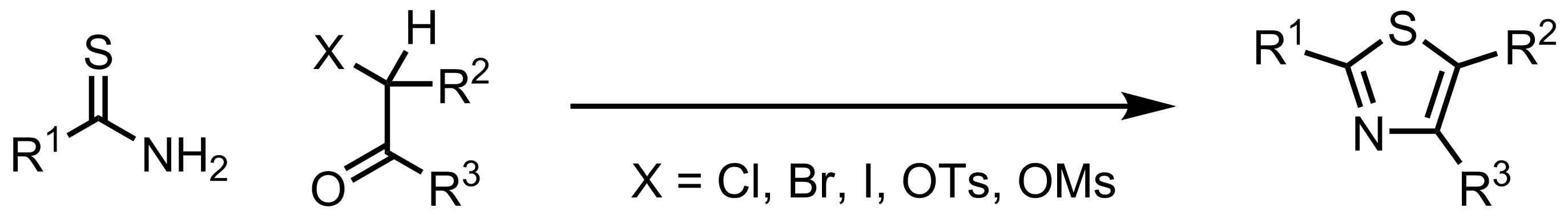 Schematic representation of the Hantzsch Thiazole Synthesis.
