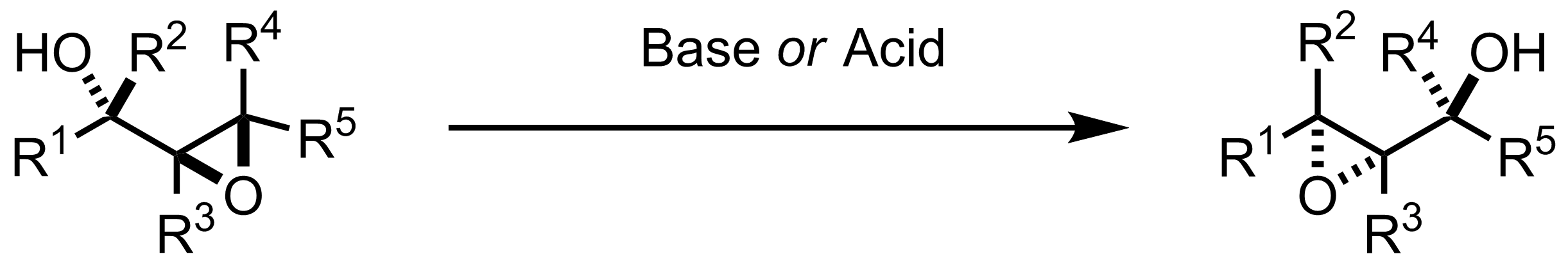 Schematic representation of the Payne Rearrangement.